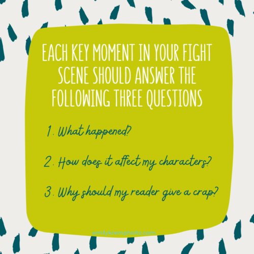 Questions for key moments